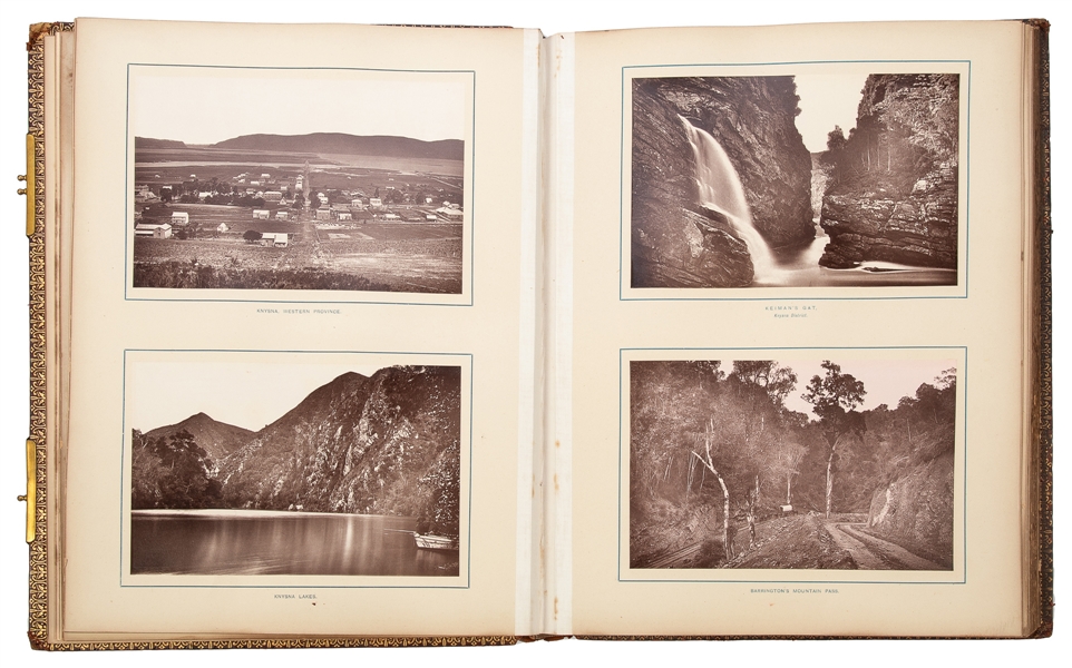  [PHOTOGRAPHY - SOUTH AFRICA]. HARRIS, Robert (fl. 1880-1890...