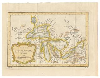  [MAPS - GREAT LAKES REGION]. BELLIN, Jaques Nicolas (1703-1...
