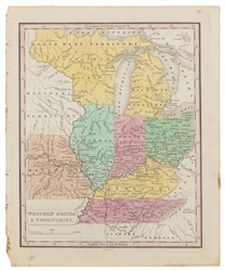  [MAPS - GREAT LAKES REGION]. A group of 11 maps of the Mich...