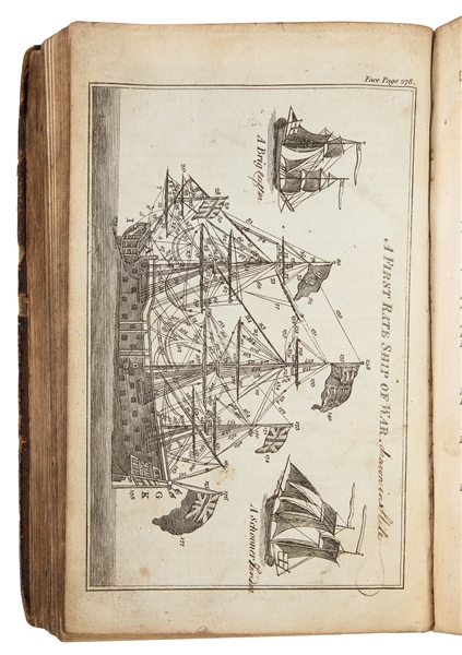  MOORE, John Hamilton (1738-1807). The New Practical Navigat...