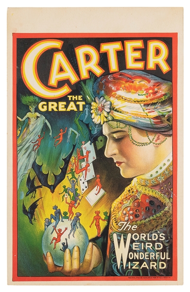  CARTER, Charles (1874 – 1936). Carter the Great. The World’...