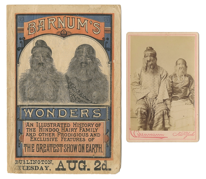  [CIRCUS]. Barnum’s Wonders: An illustrated history of the H...