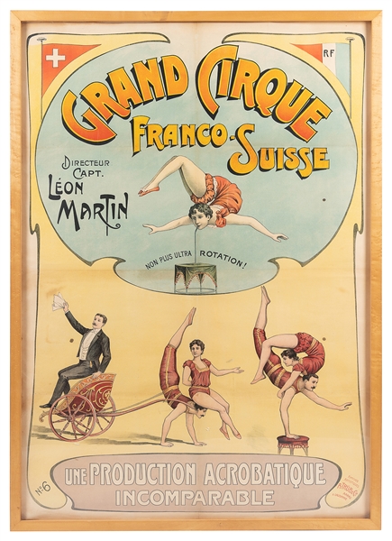  [CONTORTIONIST] Grand Cirque Franco-Suisse. Une Production ...