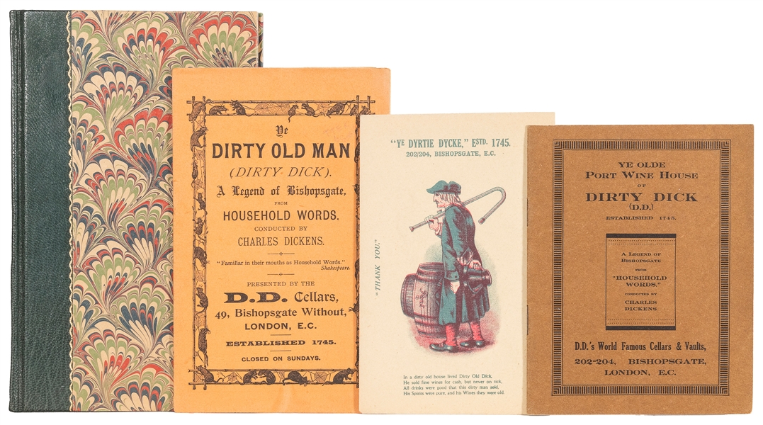  [DIRTY DICK (Nathaniel Bentley, ca. 1735–1809)]. Group of 3...