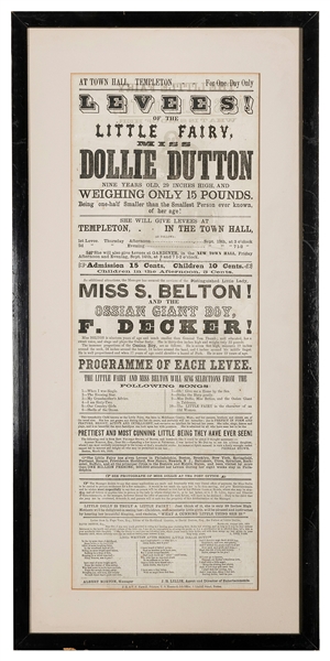  DUTTON, Dollie (Alice Marie Dutton, 1853 – 90). Levees! Of ...