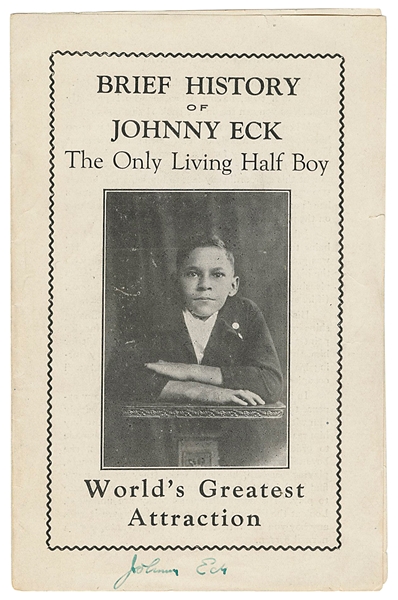  ECK, Johnny (John Eckhardt, 1911 – 91). Brief History of Jo...