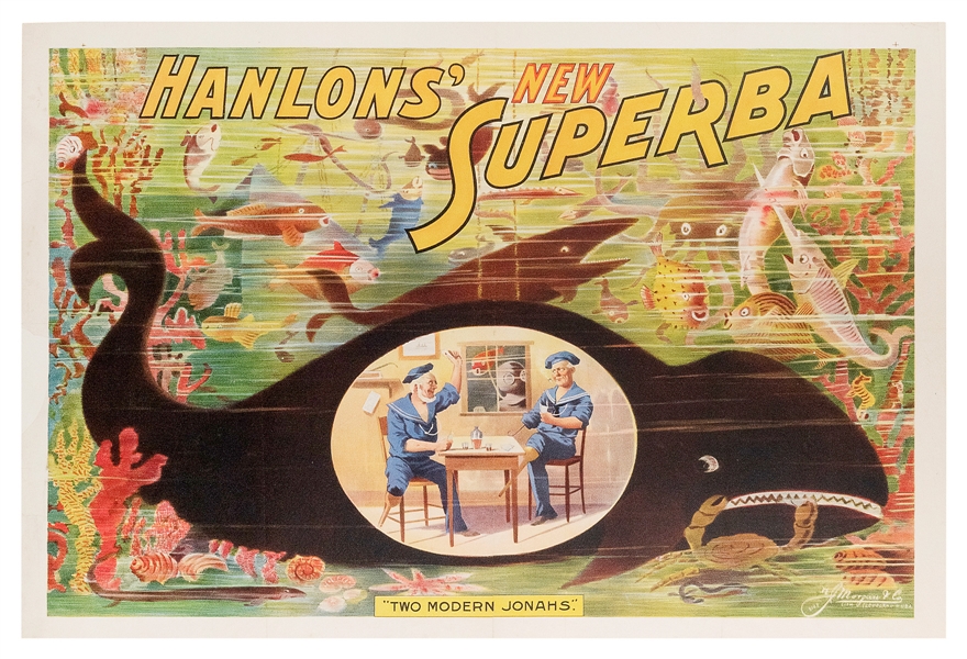  HANLON BROTHERS, The. Hanlons’ New Superba. “Two Modern Jon...