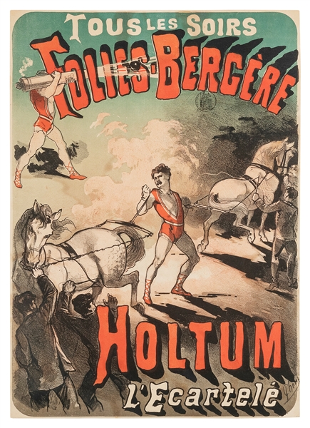  [HOLTUM, John (1845 – 1919)] CHERET, Jules. Tous Les Soirs....