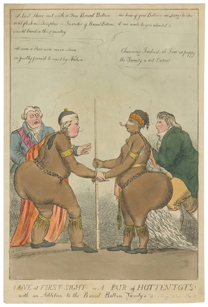  [HOTTENTOT VENUS (Saartjie Baartman, c. 1789 – 1815)] HEATH...