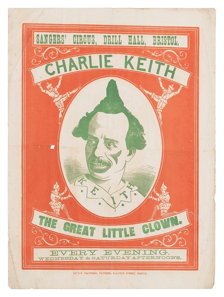  KEITH, Charlie (1823 – 95). Charlie Keith. The Great Little...