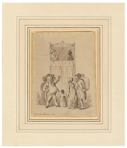  [PUNCH AND JUDY] WOODWARD, George Moutard (1765 – 1809). Wa...