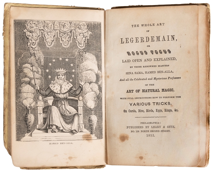  The Whole Art of Legerdemain or Hocus Pocus Laid Open and E...