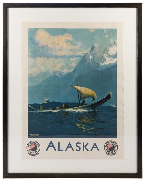  LAURENCE, Sydney (1865–1940). Alaska / Northern Pacific. St...