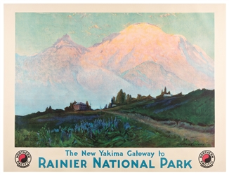  LAURENCE, Sydney (1865-1940). Rainier National Park / The N...