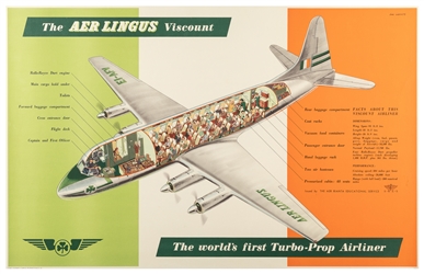  GARDNER, James. The Aer Lingus Viscount. 1954. Ireland: The...