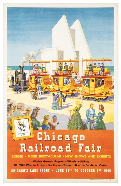  Chicago Railroad Fair / Bigger – More Spectacular – New Sho...