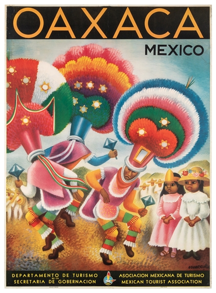  COVARRUBIAS, Miguel (1904-1957). Oaxaca / Mexico. Mexico: O...