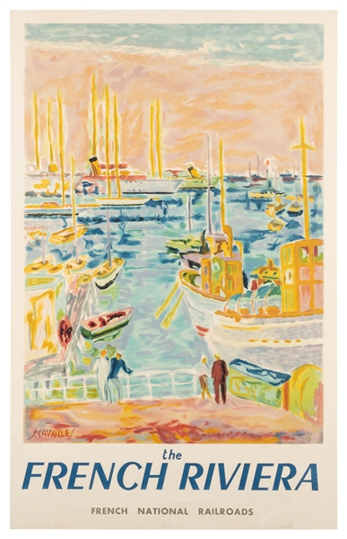  CAVAILLE, J. (1901-1977). The French Riviera / French Natio...