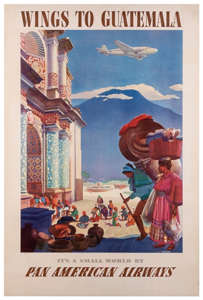LAWLER, Paul George. Wings to Guatemala / Pan American Airways. 1938. 