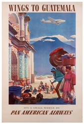 LAWLER, Paul George. Wings to Guatemala / Pan American Airways. 1938. 
