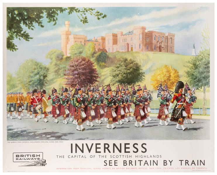  CATTERMOLE, Lance (1898-1992). Inverness – The Capital of t...