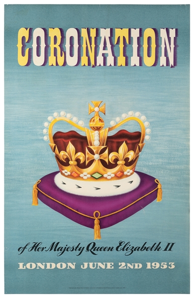  Coronation of Her Majesty Queen Elizabeth II / London June ...