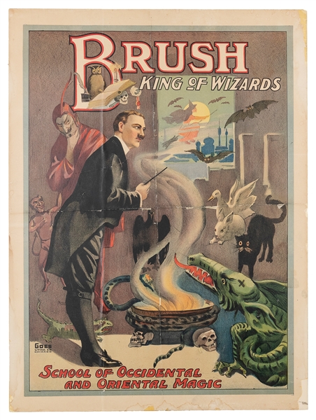  BRUSH, Edwin (1873 – 1967). Brush. King of Wizards. Chicago...