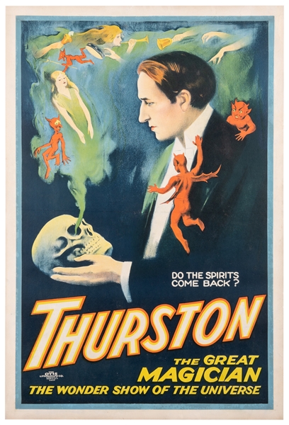  Thurston the Great Magician / Do the Spirits Come Back? Cle...