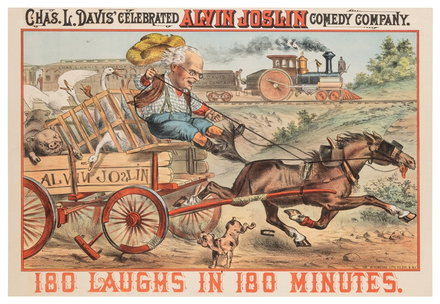  Chas. L. Davis’ Celebrated Alvin Joslin Comedy Company. Cin...