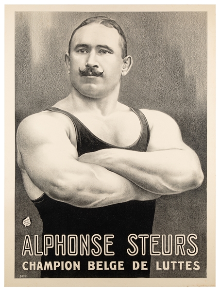  Alphonse Steurs / Champion Belge de Luttes. Hamburg: Adolph...