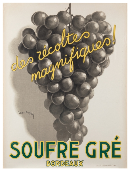  DUPIN, Leon (1898—1971). Soufre Gre. 1933. Paris: Joseph-Ch...