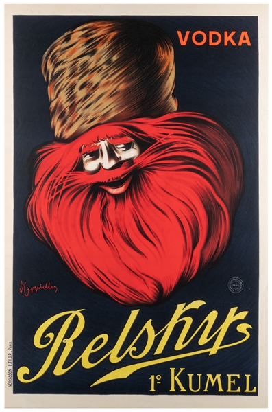  CAPPIELLO, Leonetto (1875-1942). Relskys Vodka. Paris: Verc...