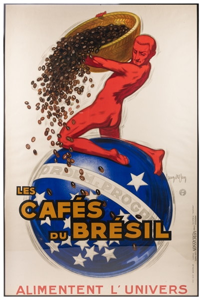  D’YLEN, Jean (1886-1938). Les Cafes du Brésil / Alimentent ...