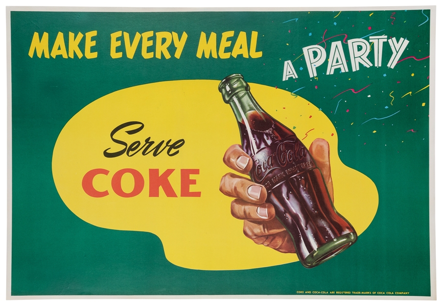  Make Every Meal a Party / Serve Coke. U.S.A: Coca-Cola Comp...