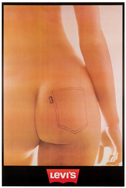  VAN BLADEL, Ida (1931-?). Levi’s. 1971. Photo-offset poster...