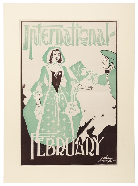  CARQUEVILLE, William (1871-1946). International February. [...