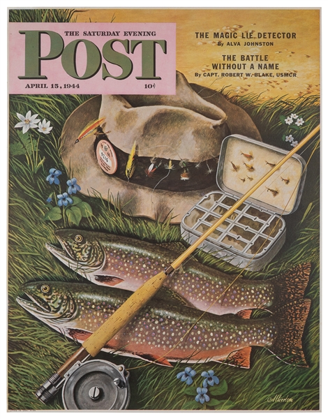  ATHERTON, John (1900-1952). Saturday Evening Post / April 1...