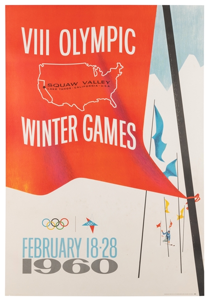  GALLANO, Jack (1922—2009). VIII Olympic Winter Games. Squaw...