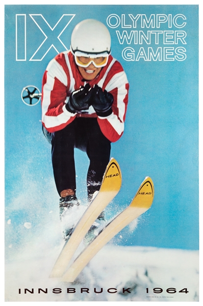  LINDHOLM, Fred. IX Olympic Winter Games / Innsbruck 1964. P...