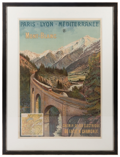  TRINQUIER-TRIANON, Louis (1853-1922). Mont Blanc / Chemin d...