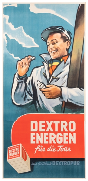  Dextro Energen / Fur Die Jour. Germany, ca. 1950s. Two-shee...