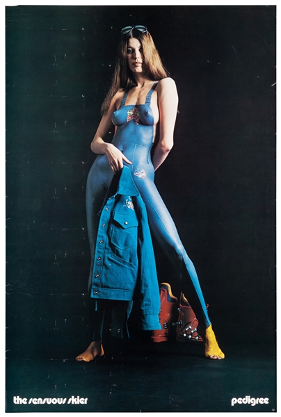  [PIN-UP]. Pedigree / The Sensuous Skier. Canada, ca. 1970s....