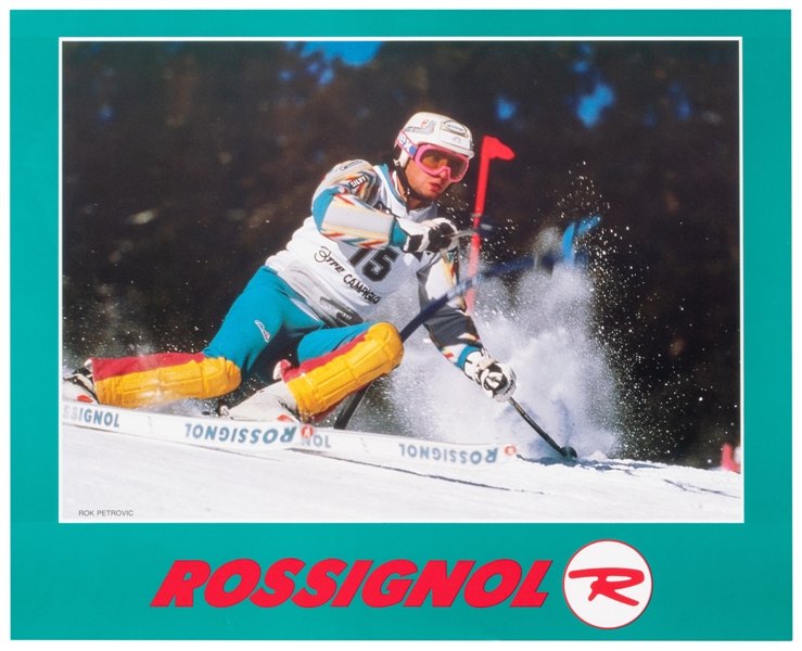  Rossignol. Group of 10 ski posters. Circa 1970s-80s. Group ...