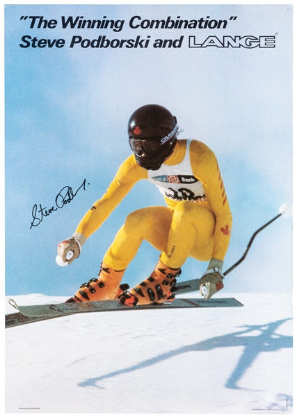  Eleven Professional Skier and Ski Advertising Posters. 1970...