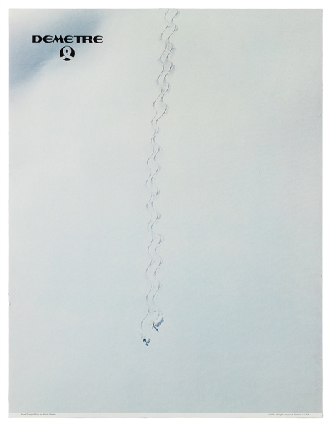  [SKI ADVERTISING]. Group of 7 Ski Advertising Posters. Circ...