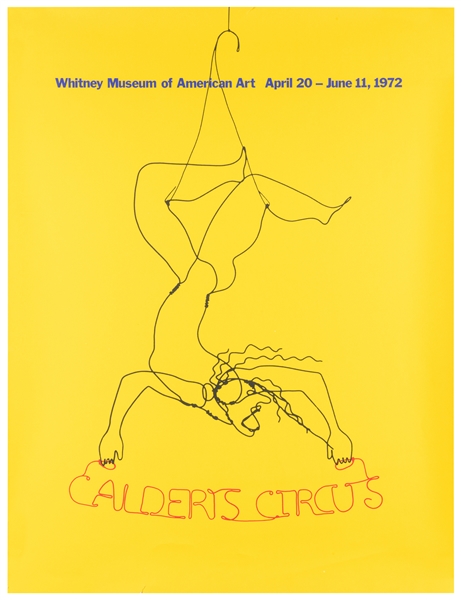  CALDER, Alexander (1898 – 1976). Calder’s Circus. Whitney M...