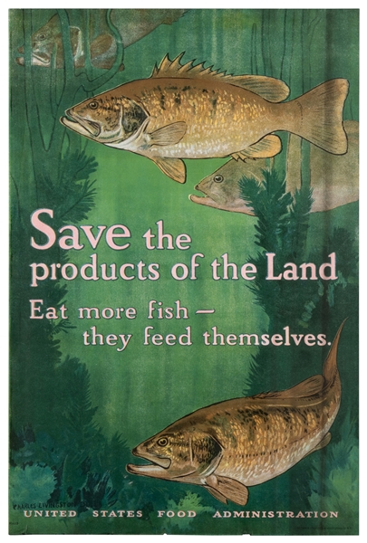  BULL, Charles Livingston (1874—1942). Save the Products of ...