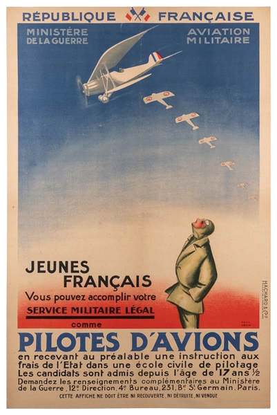  COLIN, Paul (1892-1986). Pilotes D’Avions. Paris: Hachard &...