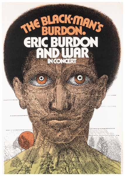  Three Eric Burdon and the Animals concert posters. Includes...