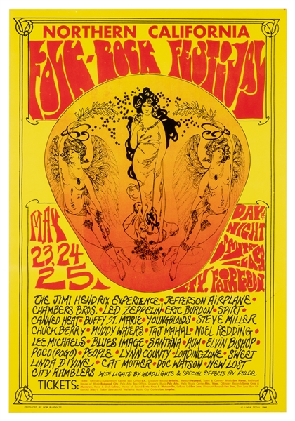  Northern California Folk Rock Festival. 1968. San Jose, ca....